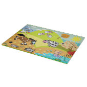 子どもイラストレーション カッティングボード (角)