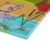 子どもイラストレーション カッティングボード (角)