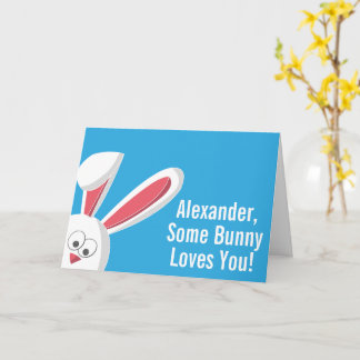 子どもカスタムや孫の可愛い復活祭カード カード