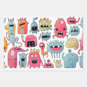 子どもカラフル達 ラッピングペーパーシート (正面2)