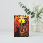 子どもカードの祈りの言葉 プレイスカード (スタンド正面)