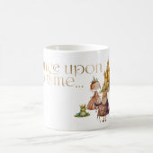 子どもクラシックの童話プリンセスとカエル コーヒーマグカップ (中央)