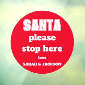 子どもストップがクリスマスを呼ぶ ウィンドウサイン (シート3)