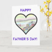 子どもハート財団の父の日のカード カード (黄色い花)