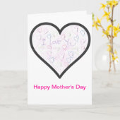 子どもハート財団母の日のカード カード (黄色い花)