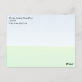 子どもパーソナライズされたのスポーツバスケットボール晴れの日 ポストカード (裏面)