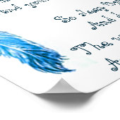 子どもパーソナライズされたの夢のキャッチャー詩 ポスター (角)