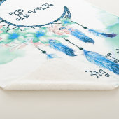 子どもパーソナライズされたの夢のベビーブランケット シェルパブランケット (3/4)