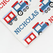 子どもパーソナライズされた用毛布をトレーニング フリースブランケット (角)