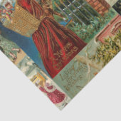 子どもビクトリアンコラージュのお父さんクリスマス 薄葉紙 (詳細)