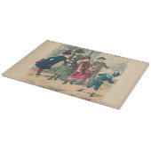 子どもファミリーアンティークビクトリアン子 カッティングボード (角)