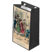 子どもファミリーアンティークビクトリアン子 スモールペーパーバッグ (裏面アングル)