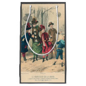 子どもファミリーアンティークビクトリアン子 スモールペーパーバッグ (正面)