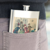 子どもファミリーアンティークビクトリアン子 フラスク (インサイチュ)