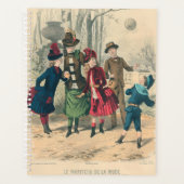 子どもファミリーアンティークビクトリアン子 プランナー手帳 (正面)