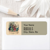 子どもファミリーアンティークビクトリアン子 ラベル (インサイチュ)