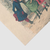 子どもファミリーアンティークビクトリアン子 薄葉紙 (詳細)