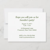 子どもメリーの巡業パーティの招待状 招待状 (裏面)