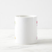 子どもユニコーン長い幼稚園の卒業最後 コーヒーマグカップ (中央)