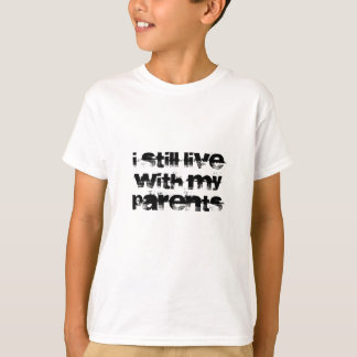 子どもユニセックスTシャツが親Tシャツと一緒に生きる Tシャツ