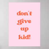 子ども与えを駄目にする ポスター (正面)