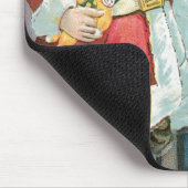 子ども付きサンタ マウスパッド (コーナー)