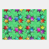 子ども包装紙のハートストッパー離れ ラッピングペーパーシート (正面2)