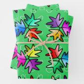 子ども包装紙のハートストッパー離れ ラッピングペーパーシート (インサイチュ)