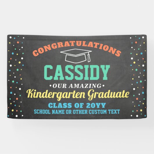子ども卒園幼稚園&幼稚園かわいい 横断幕 (横)