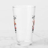 子ども名パーソナライズされたの父親の日のバスケットボール タンブラーグラス (左)