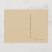 子ども向けおじぎ~はがき/招待状 インビテーションポストカード (裏面)