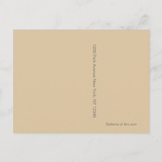 子ども向けおじぎ~はがき/招待状 インビテーションポストカード (裏面)