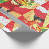 子ども向けおもしろい包装紙 ラッピングペーパー