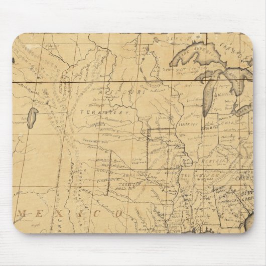 子ども向けの州 マウスパッド (正面)