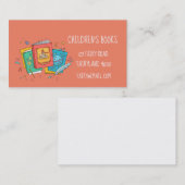 子ども向けの本子ども向けの本屋やおもちゃ 名刺 (正面/裏面)