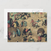 子ども向けゲーム：手離れ部の詳細 ポストカード (正面/裏面)