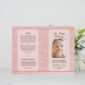 子ども向け葬式プログラムテンプレート (スタンド正面)