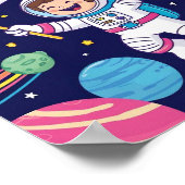 子ども感動的向けの「夢の大きい」 ポスター (角)