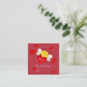 子ども教室バレンタインデー「Bee Mine」 エンクロージャーカード (スタンド正面)