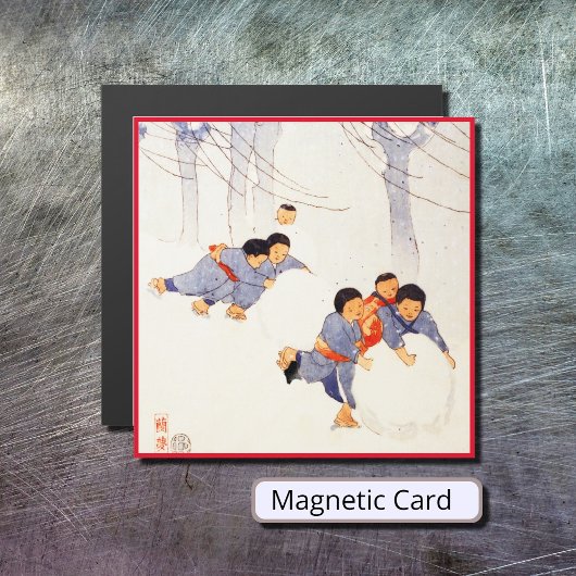 子ども日本の転がの大きな雪玉