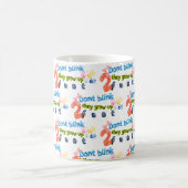 子ども時代をテーマにしたマグカップの一瞬一瞬を大切にする コーヒーマグカップ (中央)