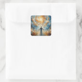 子ども最高神 – イエズスシリーズアートコレクティ スクエアシール (バッグ)