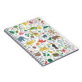 子ども用のトロピカルアルファベット ノートブック (右側)