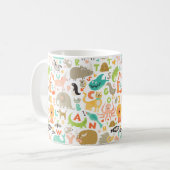 子ども用アルファベットマグ コーヒーマグカップ (正面左)