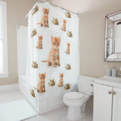 子ども用シャワーカーテンホワイト シャワーカーテン (インサイチュ)