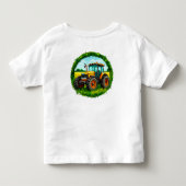 子ども用トイトラクター トドラーTシャツ (裏面)