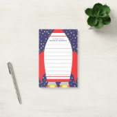 子ども用宇宙ロケット,かわいい ポストイット (オフィス)