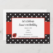 子ども用招待状やベビーシャワー用誕生日 招待状 (正面/裏面)