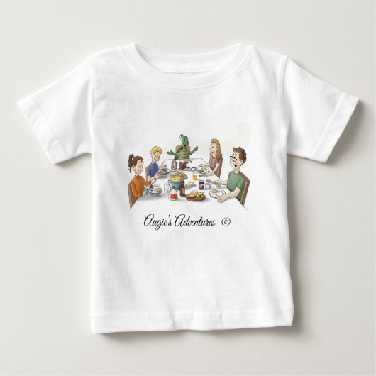 子ども用綿Tシャツ ベビーTシャツ (正面)