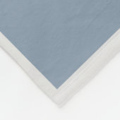 子ども素晴らしのメッセージ白バラ フリースブランケット (角)